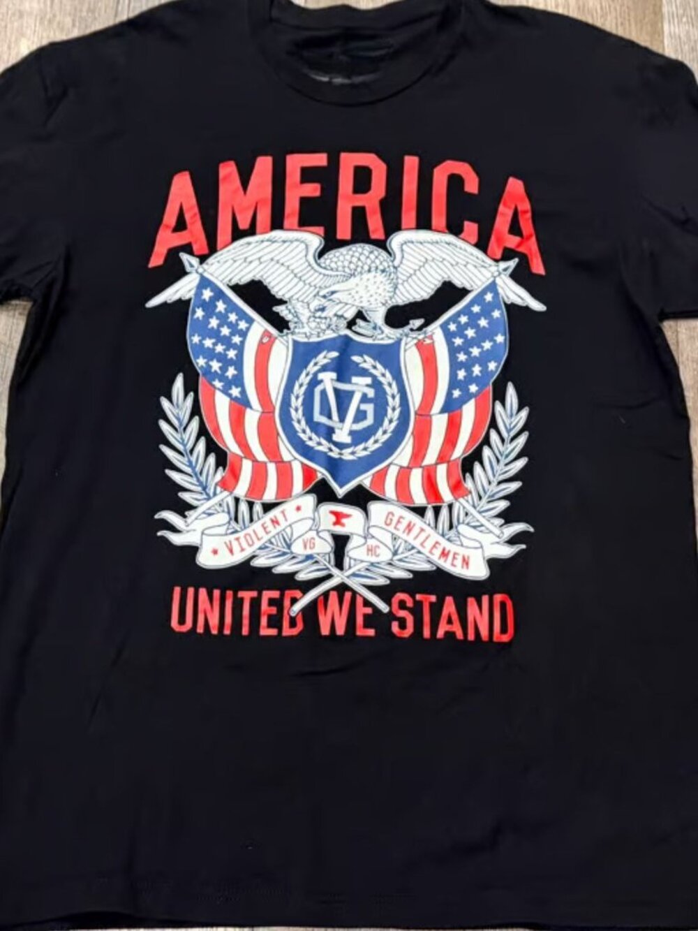 Violent Gentlemen America United We Stand T-Shirt